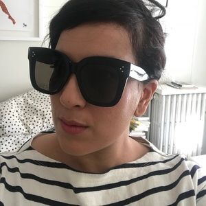 Celine “Kim” oversized square sunglasses